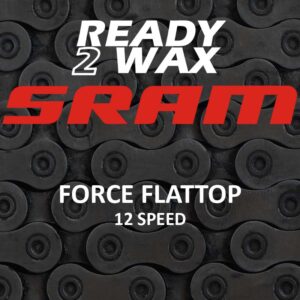SRAM Force Flattop 12 speed Ready2Wax Ready2Wax fietsketting voor hot-wax